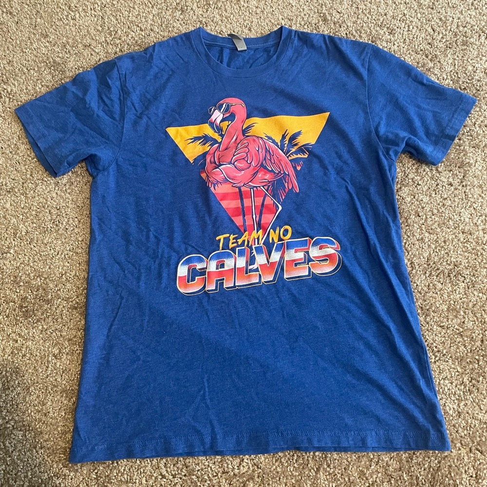 Blue Team No Calves T-Shirt